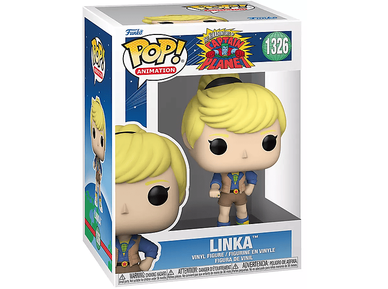 FUNKO POP Animation: Captain Planet - Linka figura (FU72558)