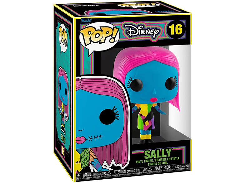 FUNKO POP Disney: The Nightmare Before Christmas-Sally (Blacklight) figura #16 (FU074932)