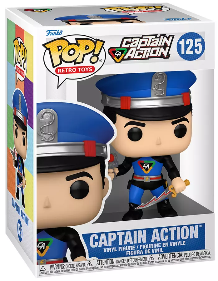 FUNKO POP Retro Toys - Captain Action figura #125 (FU67458)