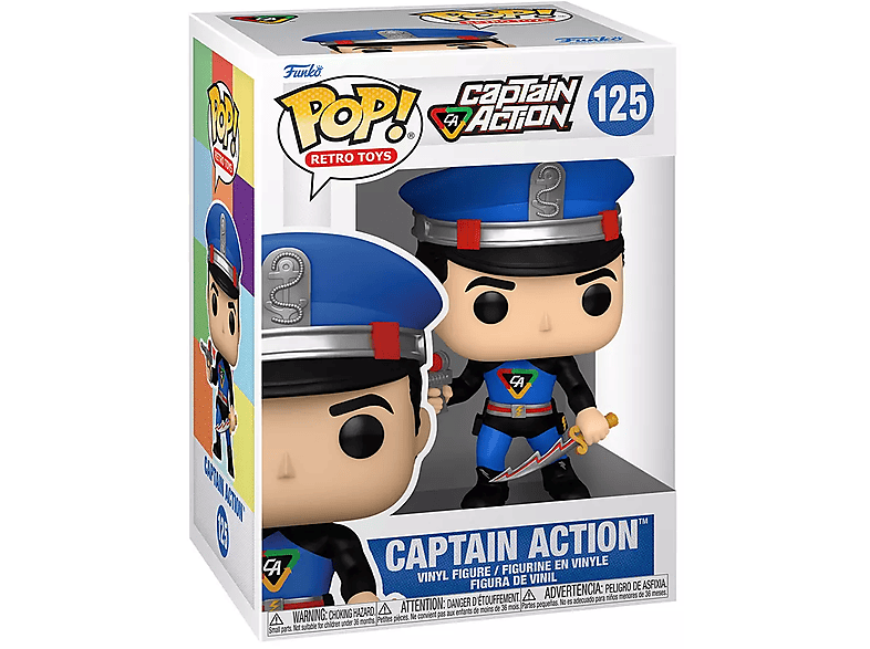 FUNKO POP Retro Toys - Captain Action figura #125 (FU67458)