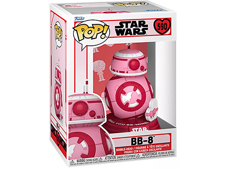 FUNKO POP Star Wars: Valentines - BB-8 figura #590 (FU67611)