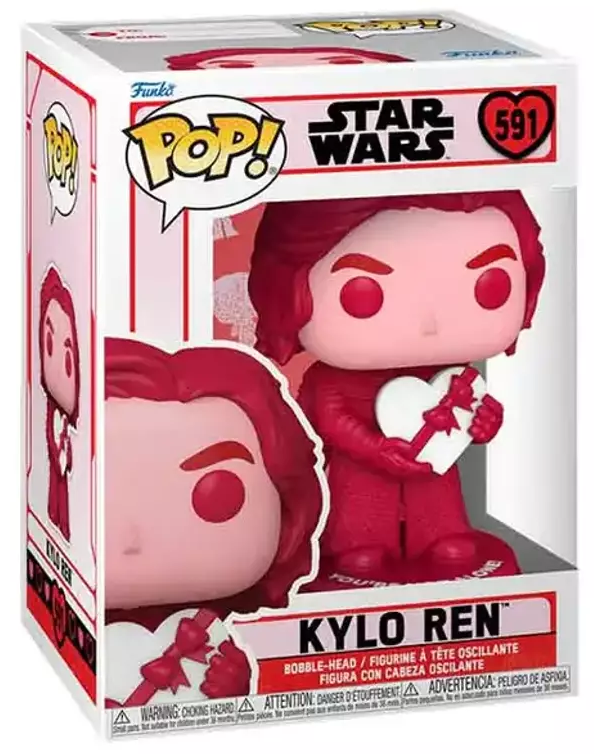 FUNKO POP Star Wars: Valentines - Kylo Ren figura #591 (FU67612)