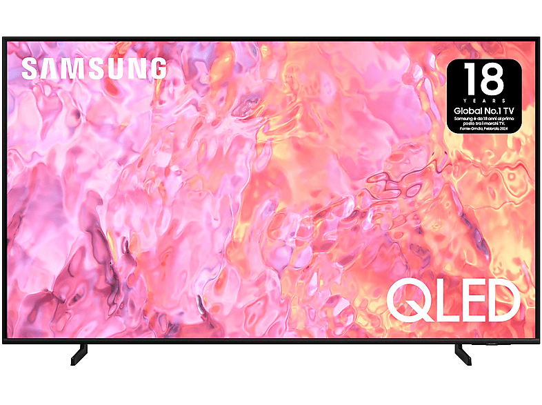 Samsung Qe85Q60Cauxzt TV Qled, 85", UHD 4K