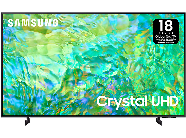 Samsung Ue85Cu8070Uxzt TV Led, 85", UHD 4K