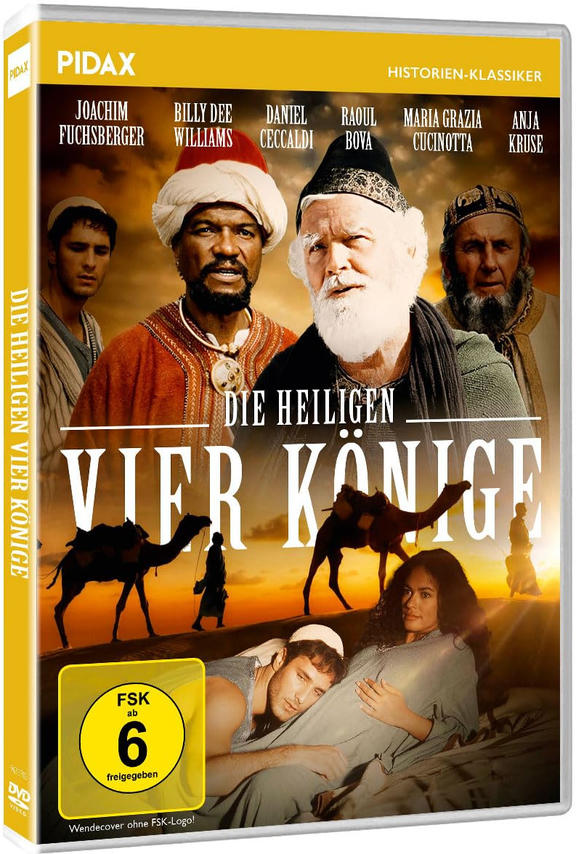 DVD-Cover eines Films mit Schauspielern und Titel in einer Wüstenkulisse.