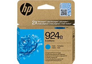 HP No. 924e EvoMore eredeti tintapatron, ciánkék, 800 oldal (4K0U7NE)