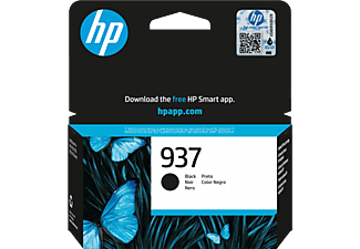 HP No. 937 eredeti tintapatron, fekete, 1450 oldal (4S6W5NE)