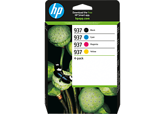 HP No. 937 eredeti CMYK 4db-os tintapatron csomag (6C400NE)