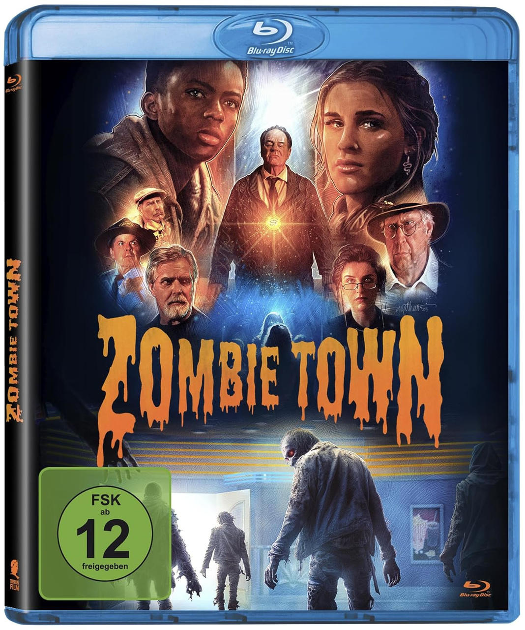 Das Cover des Films Zombie Town, eine Blu-ray Disc.