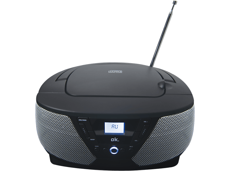 OK. ORC 132 Radio/cd-speler Zwart | MediaMarkt