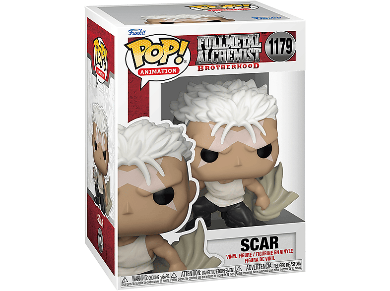 FUNKO POP Animation: Full Metal Alchemist: Brotherhood - Scar figura (FU57740)