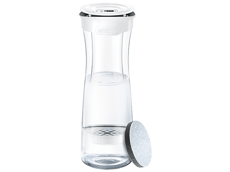 BRITA Karaffe Wasserfilter, Weiß/Grau