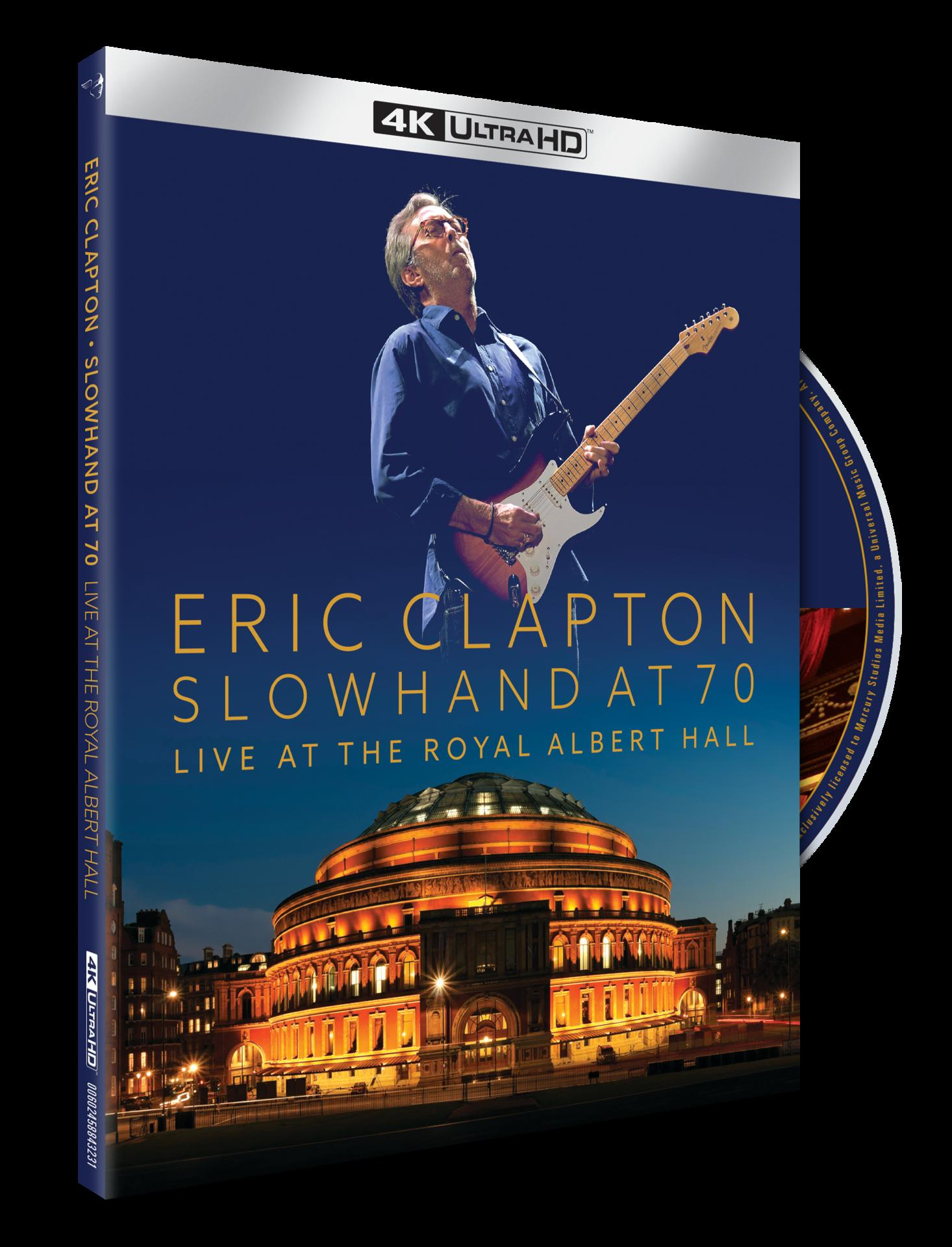 DVD-Hülle für das Konzert von Eric Clapton,