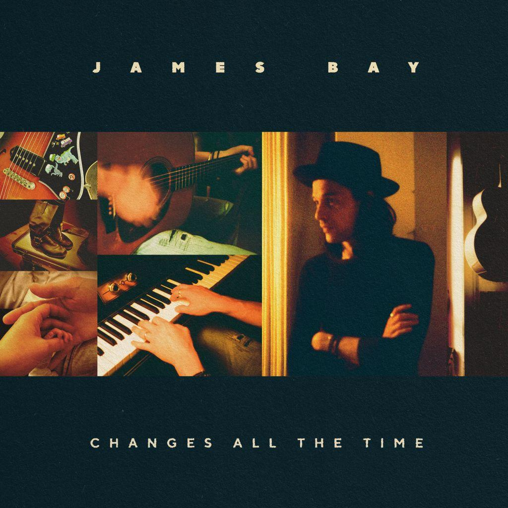 Albumcover mit einer Collage von Bildern und dem Text 'James Bay'.