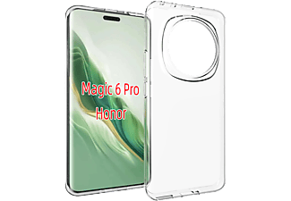 CASE AND PRO Honor Magic 6 Pro vékony szilikon tok, átlátszó (TPU-HONOR-M6P-TP)