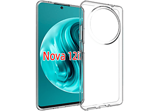 CASE AND PRO Huawei Nova12i vékony szilikon tok, átlátszó (TPU-HUA-NOVA12I-TP)