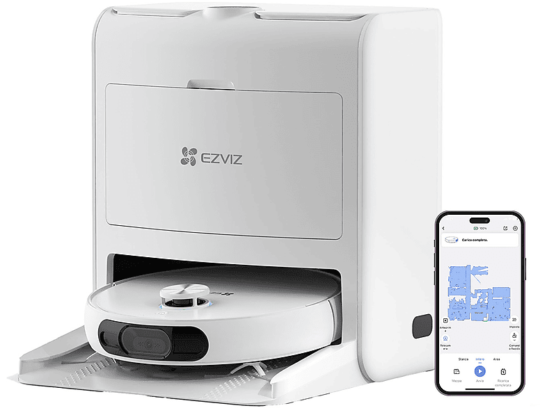 Ezviz RS2 aspirapolvere robot, 65 W