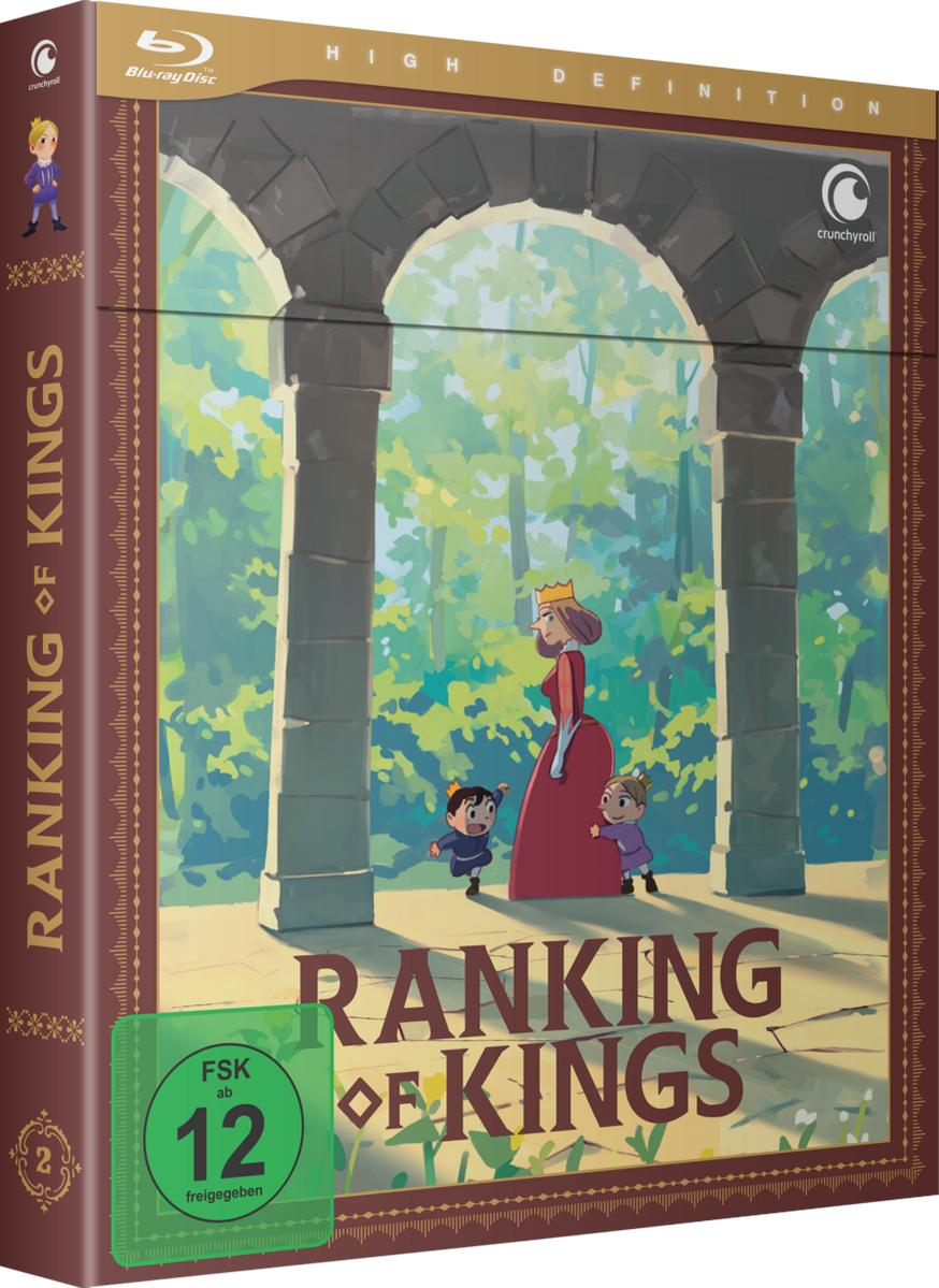 Ranking of Kings Anime Blu-ray Box-Set. Das Cover zeigt Charaktere in einer Waldszene.