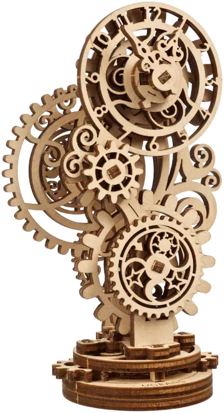 UGEARS Steampunk óra 2.0 - mechanikus modell (UG70219)