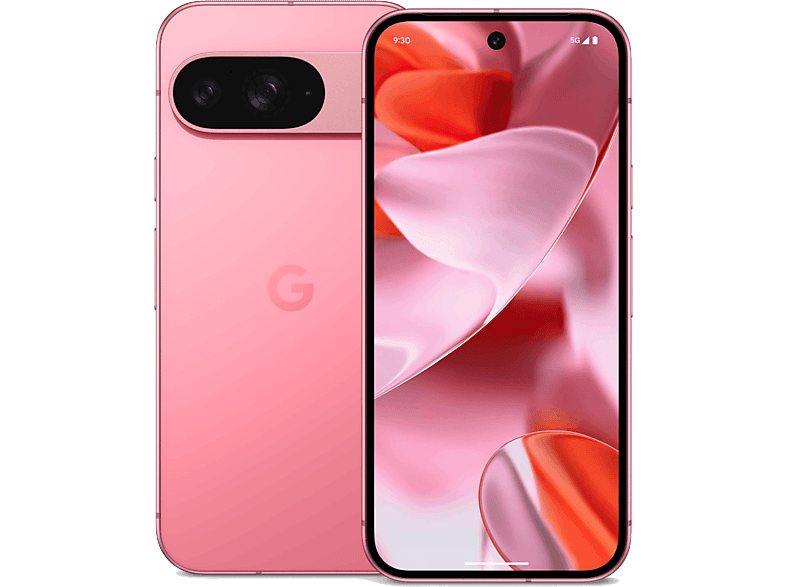 REACONDICIONADO Seminuevo Muy bueno Móvil - Google Pixel 9, Peonía, 128 GB, 12 GB RAM, 6.3" Actua OLED, Tensor G4, 4700 mAh, Android 14