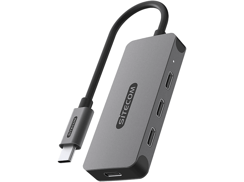SITECOM CN-5014 USB-C Hub, Grau