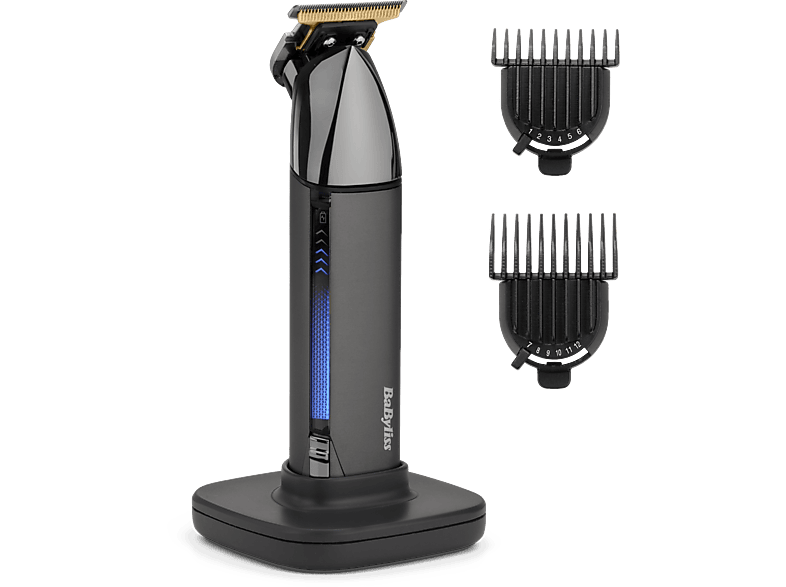 Barbero - Babyliss T991E Super-X Metal, Inalámbrico, Batería Iones de litio, Cuchillas titanio, 5h Autonomía, Black Edition