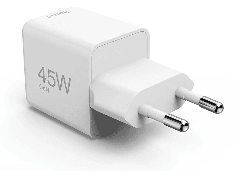 Ładowarka sieciowa HAMA Supermini GaN PD/QC 45W Biały – zdjęcie 3