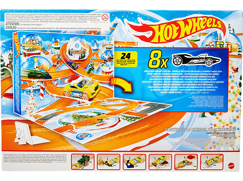 HOT WHEELS HTG00 ADVENTSKALENDER Spielset