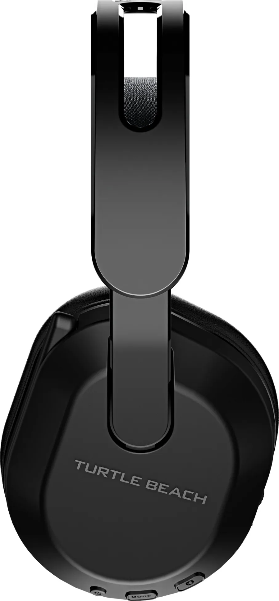 Cuffie Turtle Beach nere. Il marchio è visibile.