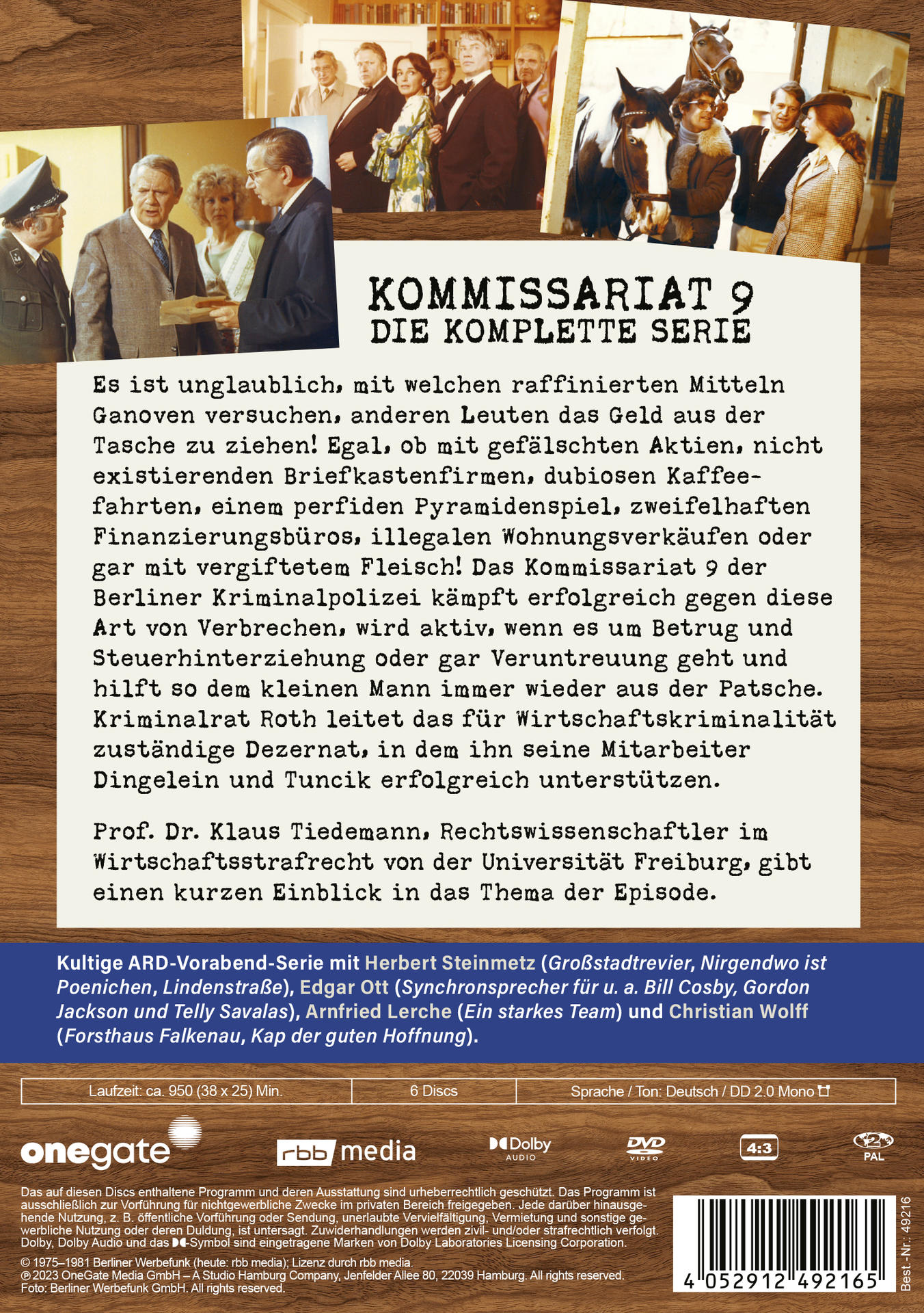 Eine DVD-Hülle mit Text in einer anderen Sprache als Englisch.
