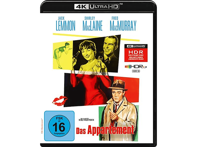 Das Appartement 4K Ultra HD Blu-ray (FSK: 16)