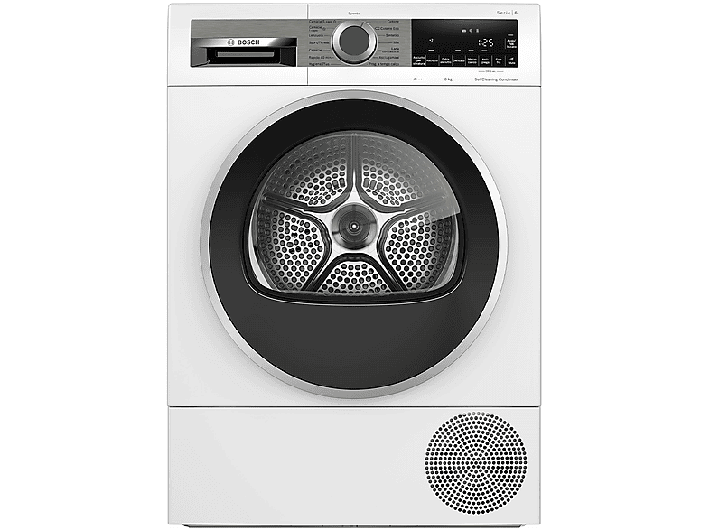 Bosch Wqg235C0It asciugatrice, 8 kg, 64,8 cm, Classe A+++