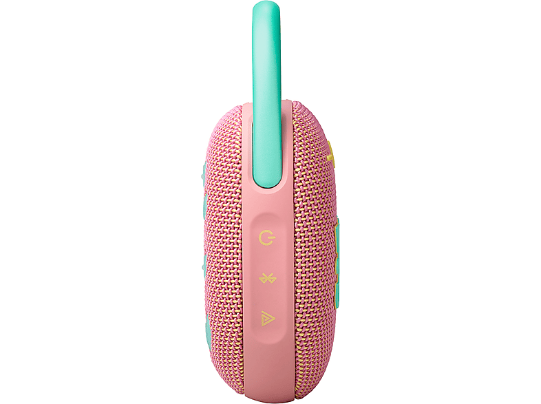 JBL Clip 5 Bluetooth Lautsprecher, Pink, Wasserfest
