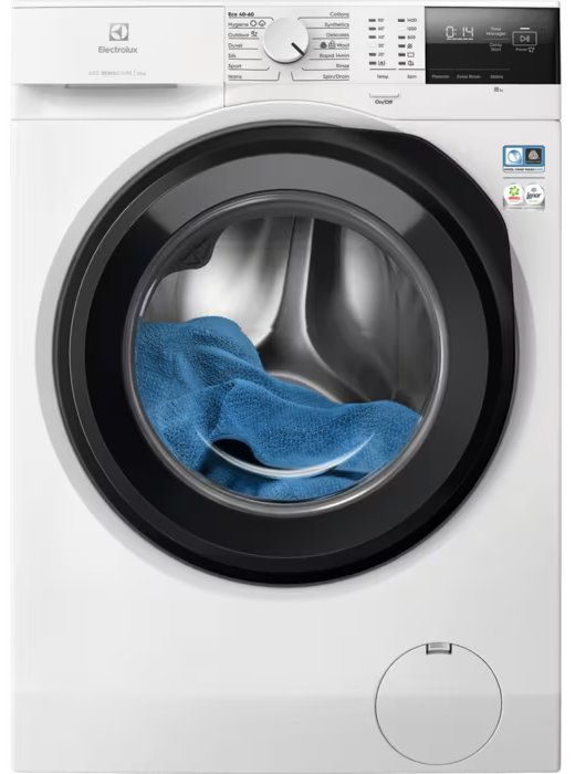 ELECTROLUX EW6F2482E Elöltöltős mosógép, A, 8kg, 1400 f/p, Ökoinverter, Hygiene prog.gőzzel, Rapid 14min