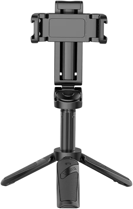 ULANZI JJ02 mobiltelefon állvány, markolat és selfie bot, bluetooth kioldó, fekete (UL-M004)