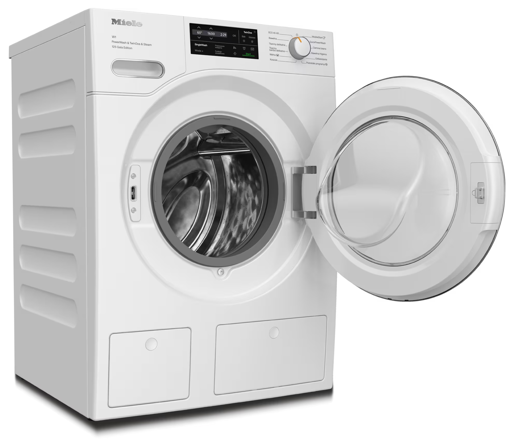 Pralka MIELE WWI880 WCS 125 Gala Edition 9kg 1600 obr. SteamCare QuickPowerWash