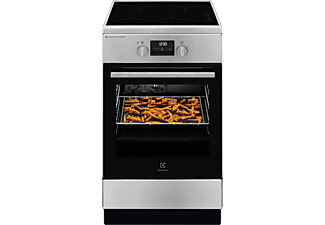 ELECTROLUX LKI564267X Indukciós tűzhely, A,kerámialapos indukciós, SteamBake, AirFry, 58 l; sütővilágítás; teleszkópos sütősín