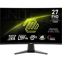 MediaMarkt MSI MAG 27C6F - 27 inch - 1920 x 1080 (Full HD) - 0.5 ms - 180 Hz aanbieding