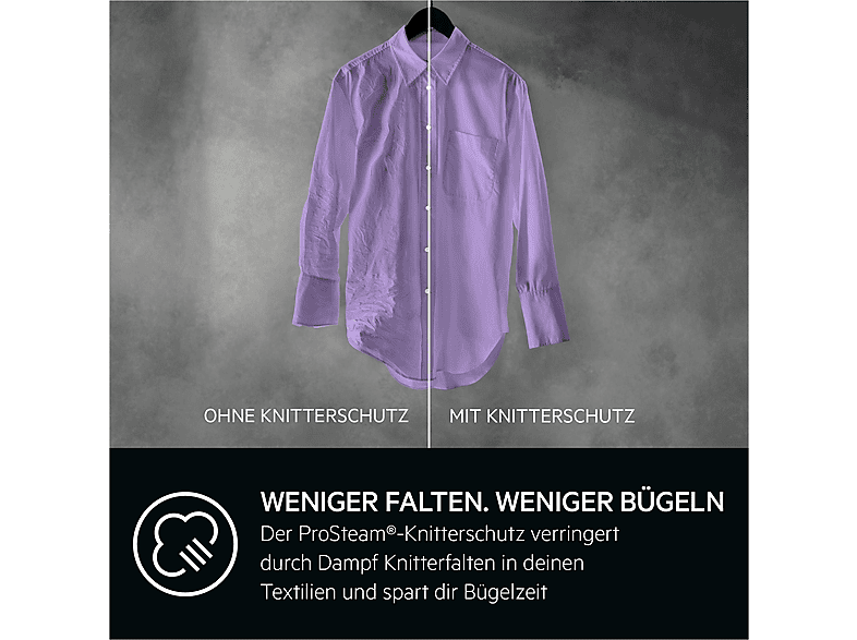 AEG LR7F75695 Serie 7000 ProSteam® mit Dampfprogramm Waschmaschine (9 kg, 1551 U/Min., A)