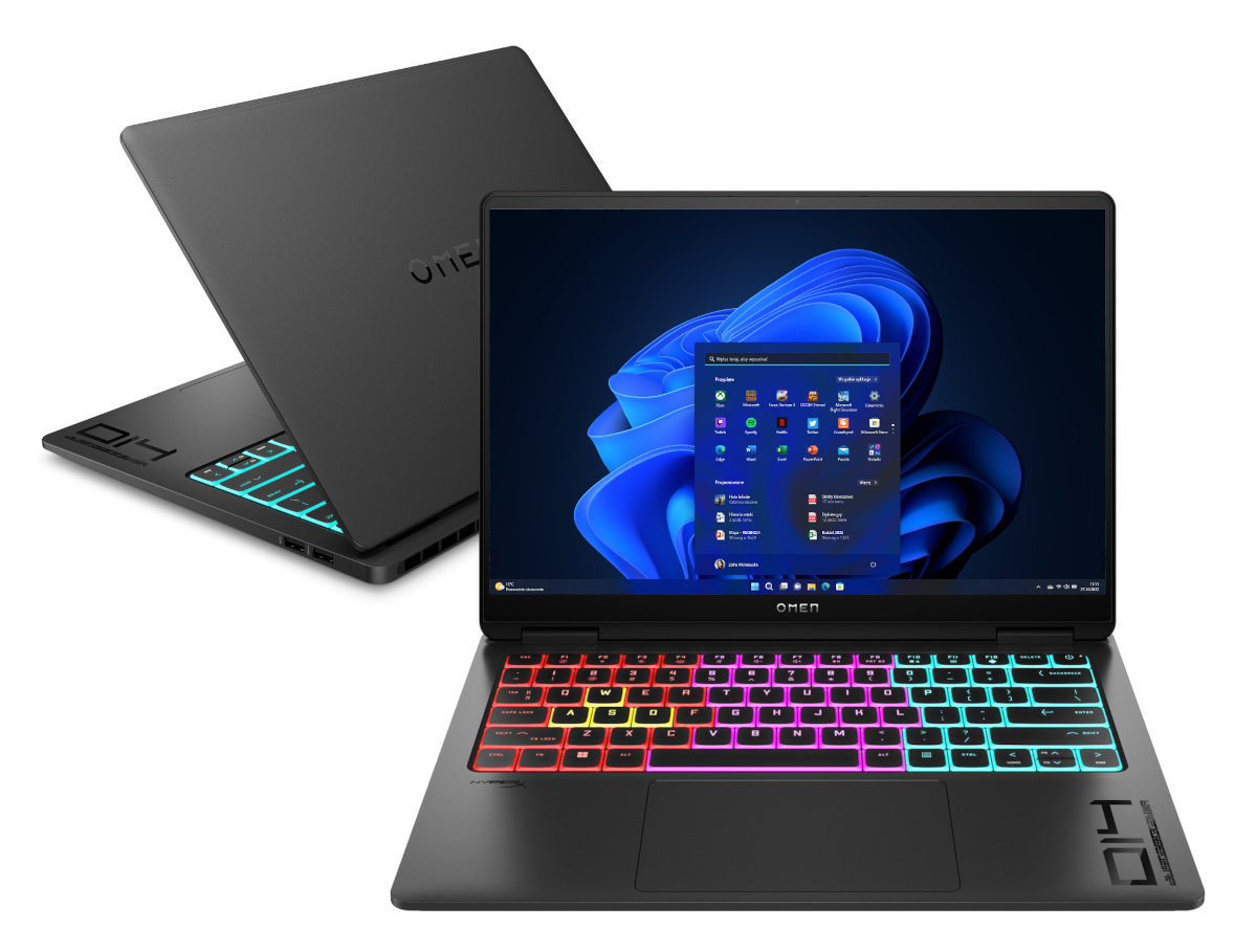 Laptop HP Omen 14-fb0432nw 2.8K Ultra 9 185H/32GB/1TB SSD/RTX4070 8GB/Win11H Czarny (Shadow Black)