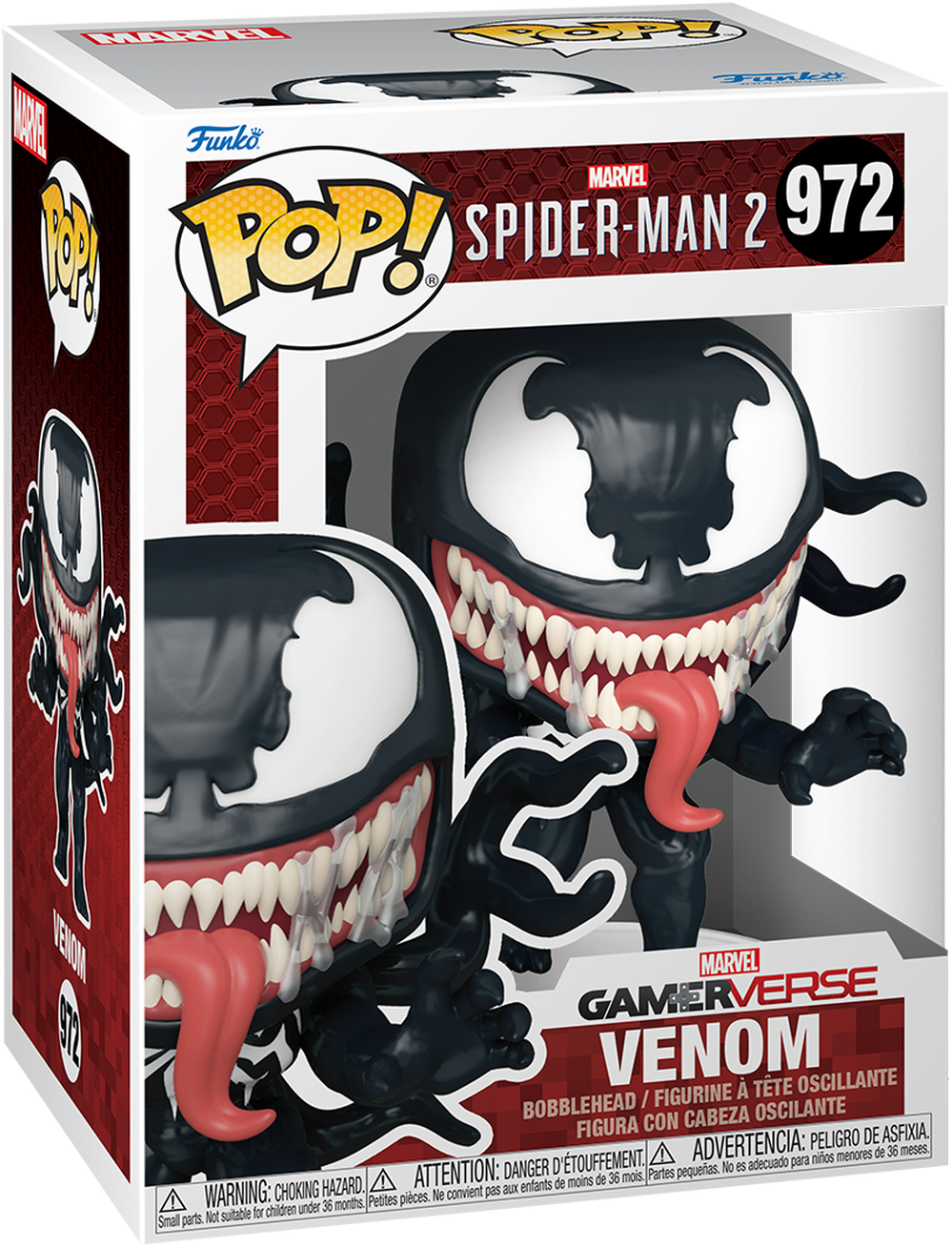 FUNKO POP! Marvel Gameverse : Spider-Man 2 - Venom (Harry Osborn) (Marvel Gameverse: Spider-Man 2) Figurine de collection
