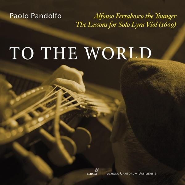 Albumcover: Ein Mann spielt ein Saiteninstrument. Der Titel lautet "TO THE WORLD" vor einem dunklen Hintergrund.