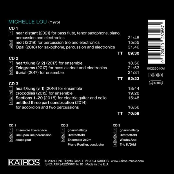 CD-Cover mit Titellisten und Künstlergutschriften.