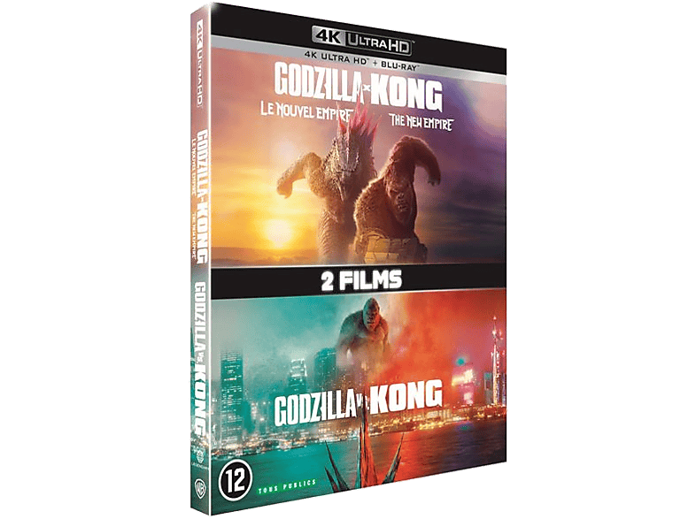 Warner Home Video Godzilla Vs Kong / X : The New Empire - Dvd