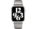 SWITCHEASY Classic bőr szíj Apple Watch S4-S9 okosórákhoz, 42/44/45/49mm, szürke (SAW459238GR24)