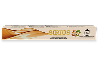 SIRIUS Premium Fındık Aromalı Kapsül Kahve (Nespresso Uyumlu)