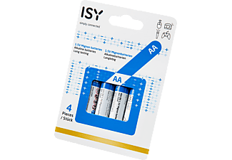 ISY AA LR06 ceruza alkáli elem, 1,5V, 4 db (IBA-2004)