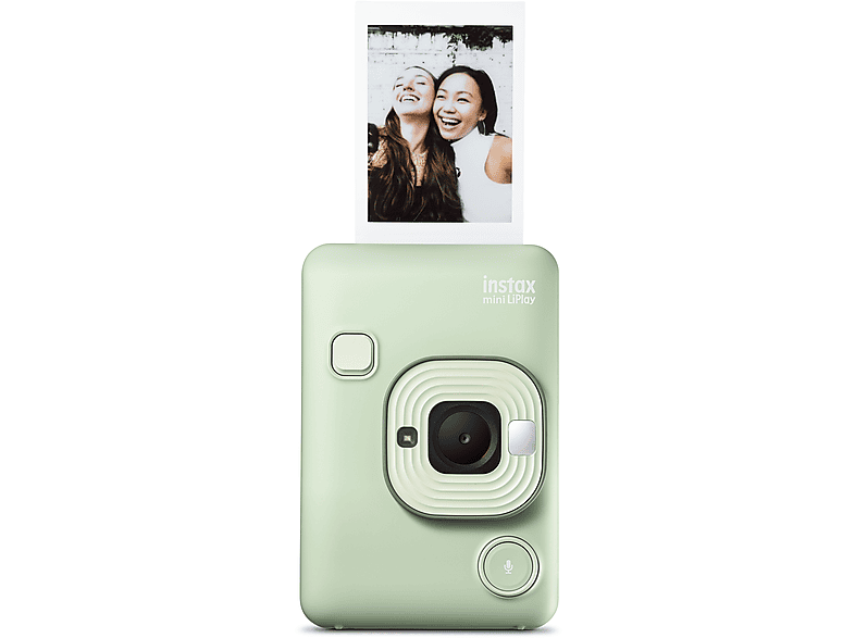 FUJIFILM instax mini LiPlay Sofortbildkamera, Matcha Green