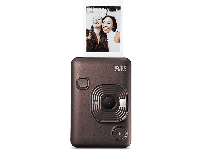 FUJIFILM instax mini LiPlay Sofortbildkamera, Deep Bromze