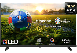 HISENSE 32A5NQ Full HD Smart QLED TV, fekete, 80 cm